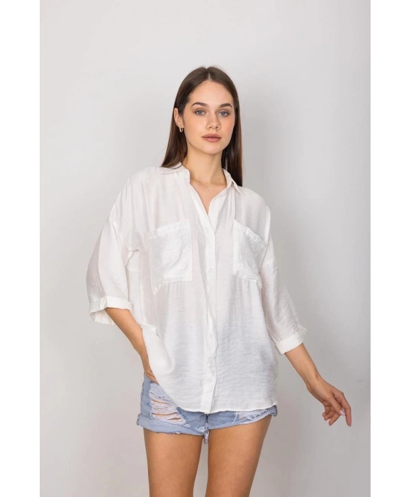 Cepli salaş gömlek t1010