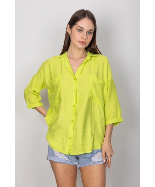 Cepli salaş gömlek t1010