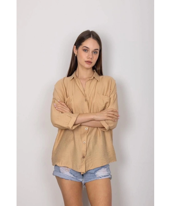 Cepli salaş gömlek t1010