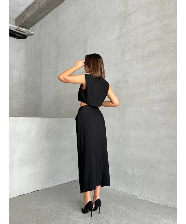 Çilek takım etek yelek