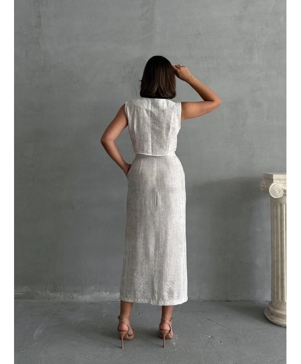 Çilek takım etek yelek