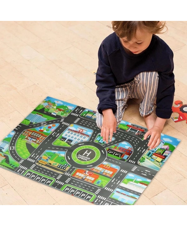 Çocuk Oyun Matı (mutlu Şehir Hayatı)