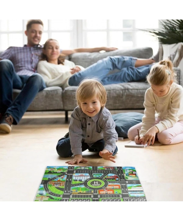 Çocuk Oyun Matı (mutlu Şehir Hayatı)