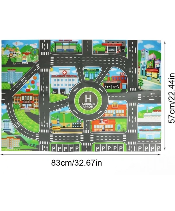 Çocuk Oyun Matı (mutlu Şehir Hayatı)