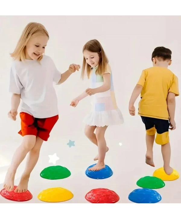 Çocuk Yarım Küre denge Ve Koordinasyon Adası 6 Lı Set