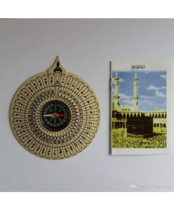 Cüzdan Şeklinde Kıble Tayini İçin Pusula