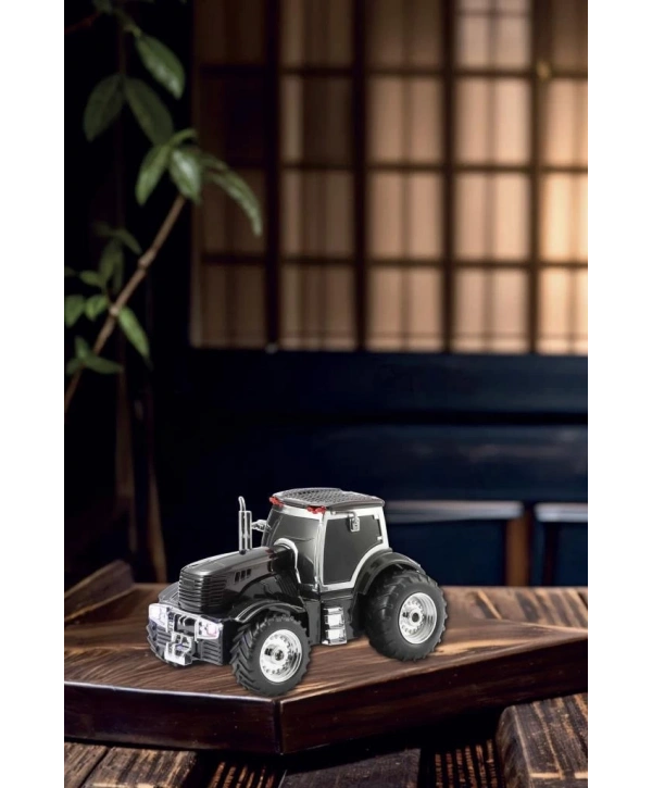 D42 Siyah Traktör Tasarım Usb/fm Radyo Bluetooth Hoparlör Speaker