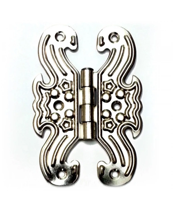 Dekoratif, Sac Kelebek Menteşe - Büyük, Nikel, 1 Adet