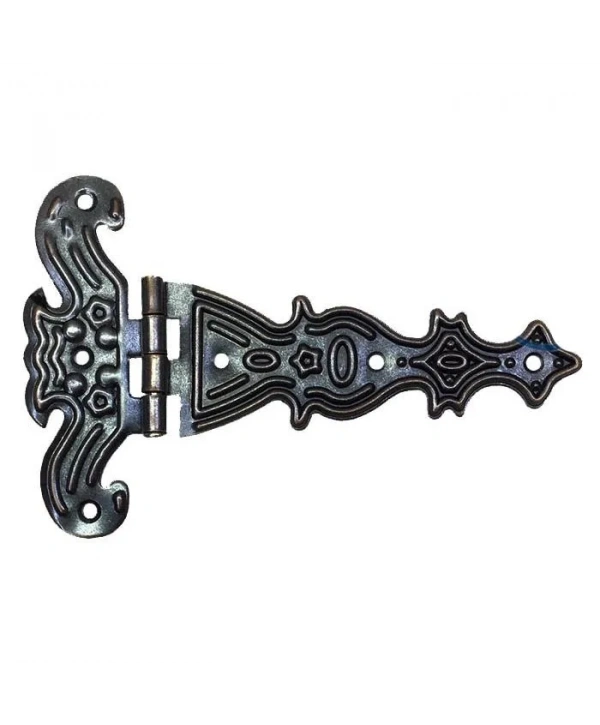 Dekoratif, Sac Tek Kuyruklu Menteşe - 69x102 Mm, Büyük, Eskitme, 100 Adet