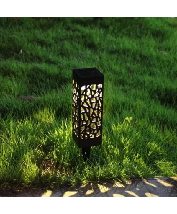 Dekoratif Solar Güneş Enerjili Bahçe Aydınlatması Yürüyüş Yolu Seti ( 6 Adet )