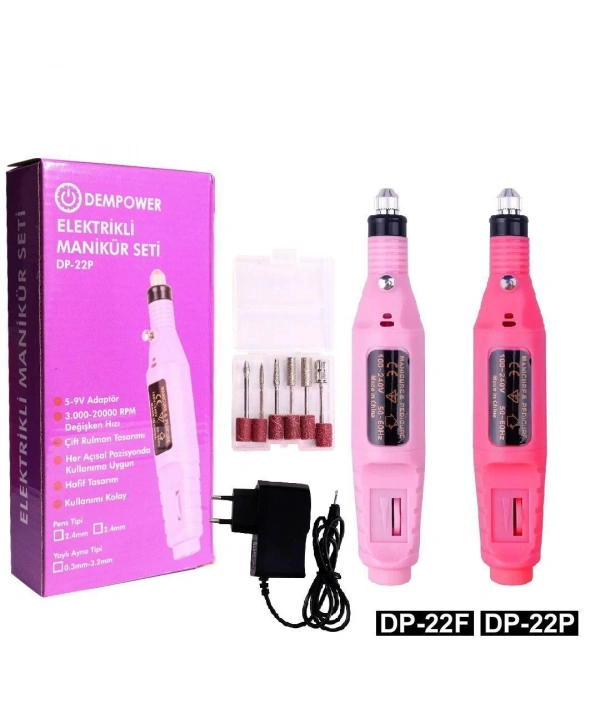Dempower Elektrikli Manikür Seti
