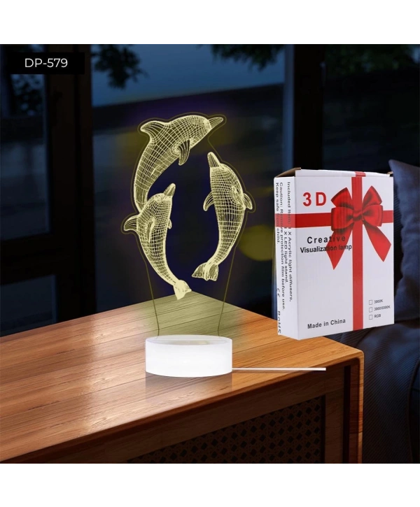 Dempower Yunus Şekilli Gece Lambası