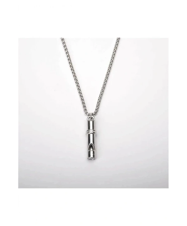 Deprem Düdüğü Çelik Kolye