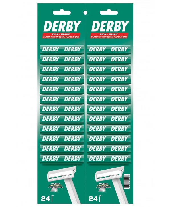 Derby Tek Bıçak Kartela 48li