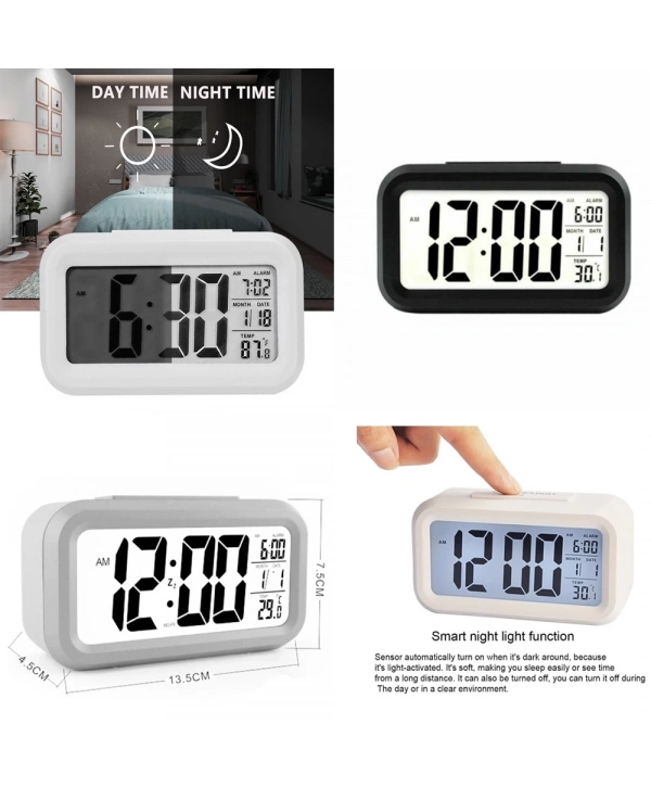 Dijital Alarmlı Masa Saati