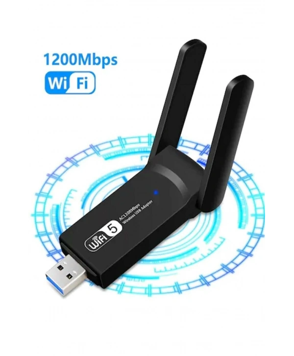 Dual Band Ac1200 Usb 3.0 Adaptör Kablosuz Wifi Yükseltici