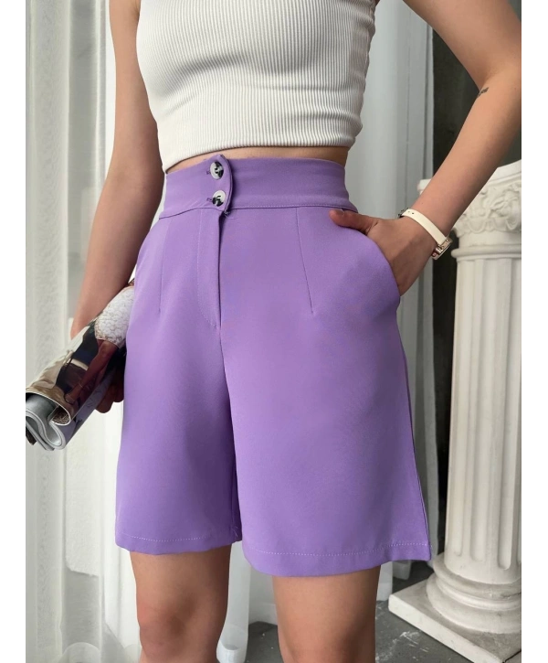 Düğmeli şort mdl24326