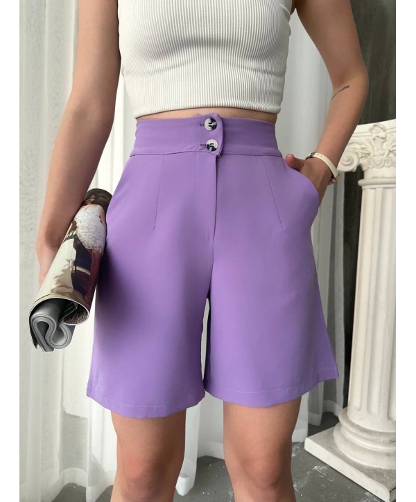 Düğmeli şort mdl24326
