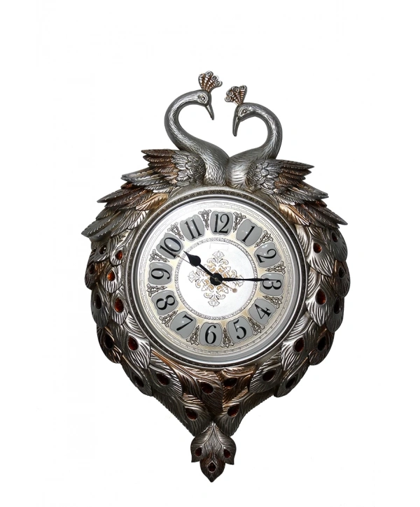 Duvara Asmalı Tavuskuşu Saat Alk1673