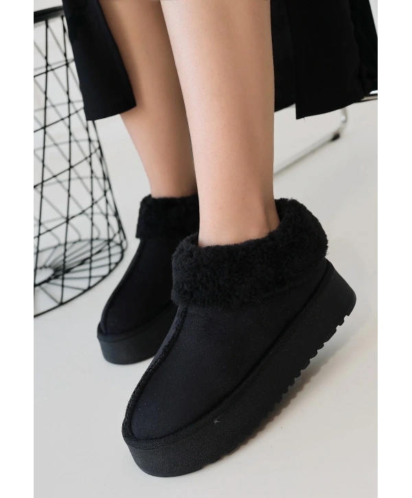 Edali Siyah Süet Bot