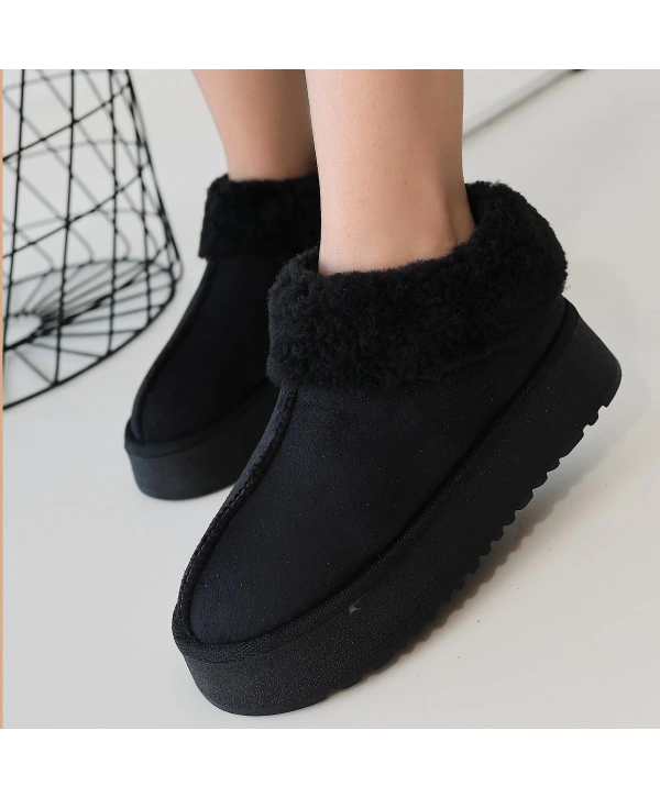 Edali Siyah Süet Bot