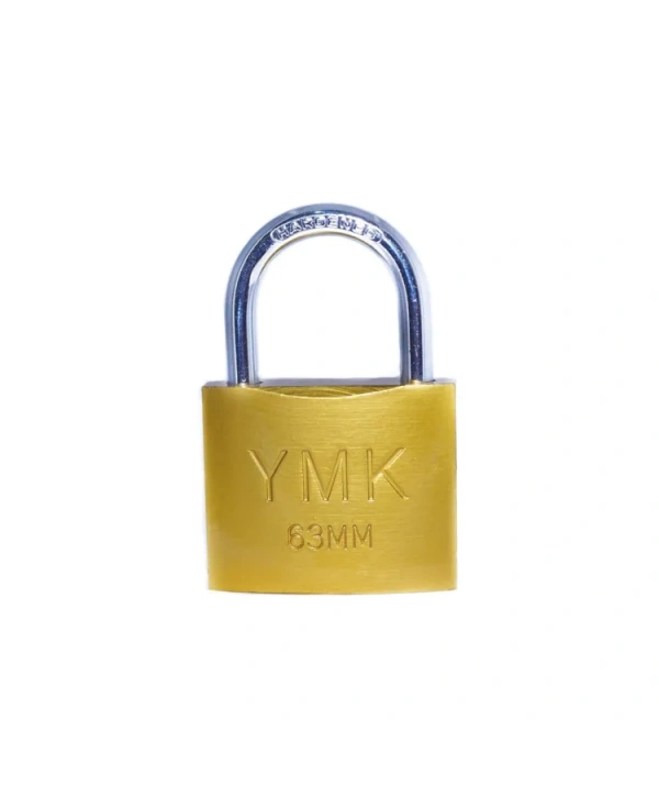 Eko Sarı Boyalı Kısa Kancalı Asma Kilit 25mm