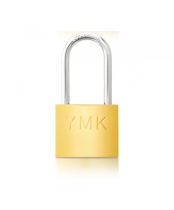 Eko Sarı Boyalı Uzun Kancalı Asma Kilit 25mm