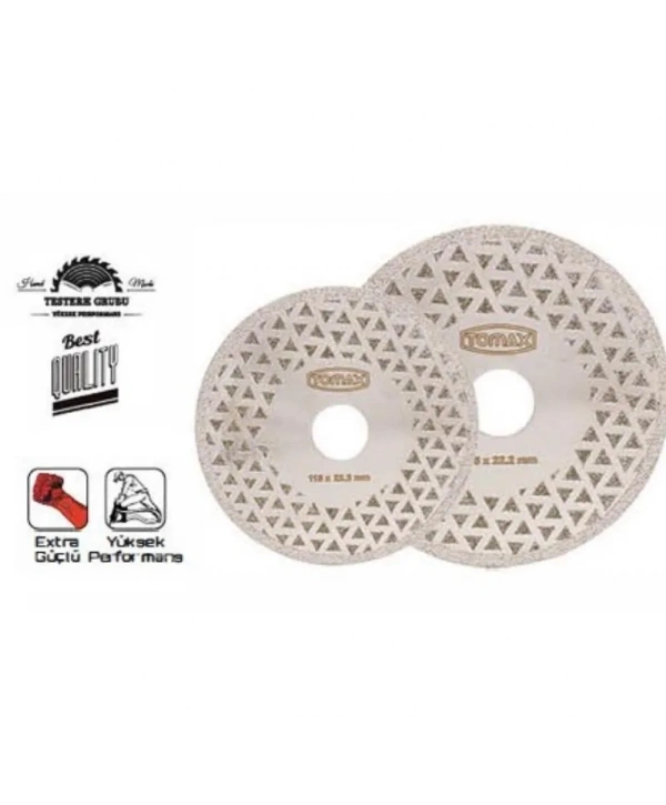 Elektrolize Elmas Kesici Disk - 180 Mm