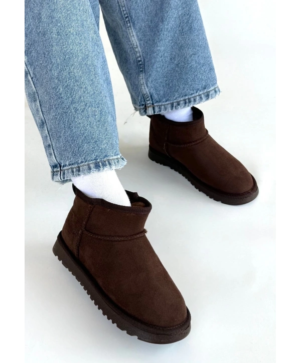 Elsa Kahverengi Süet Bot