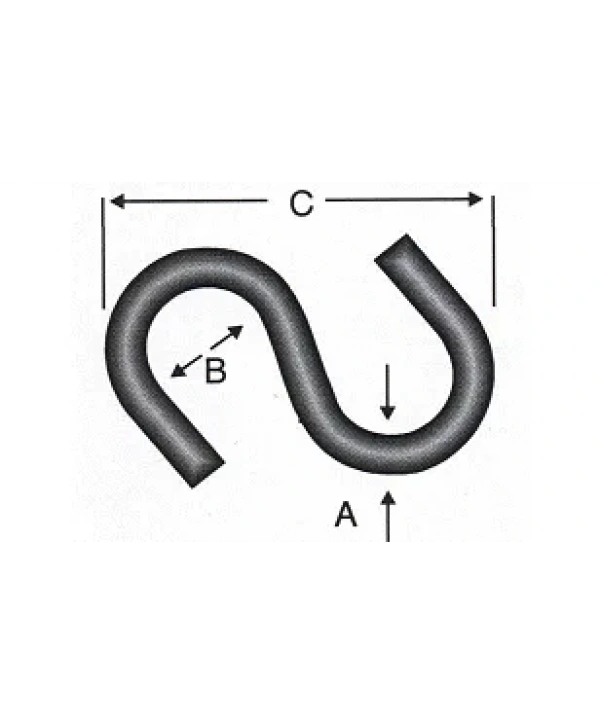 Es - S Kanca Büyük 5x55 - 100 Adet