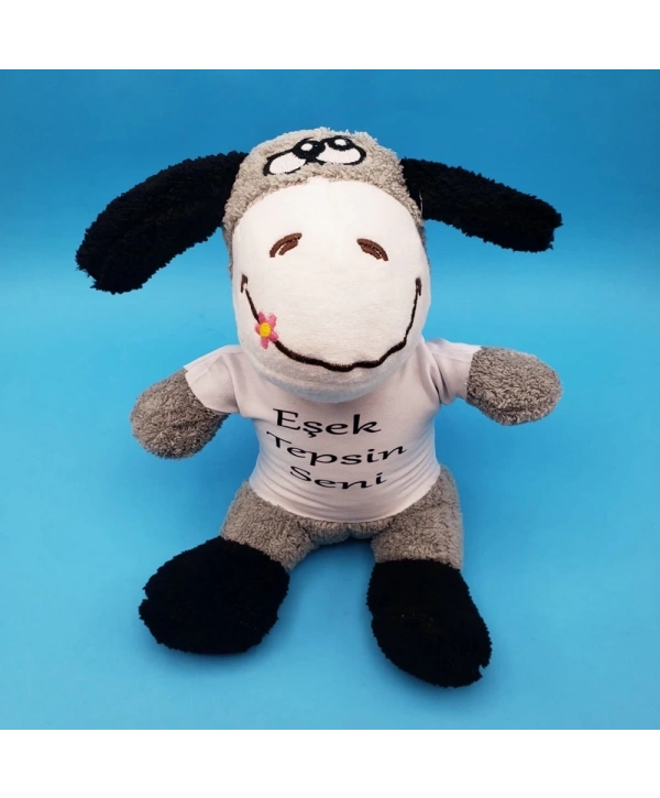 Eşek Tepsin Seni Tişörtlü Oyuncak Eşek