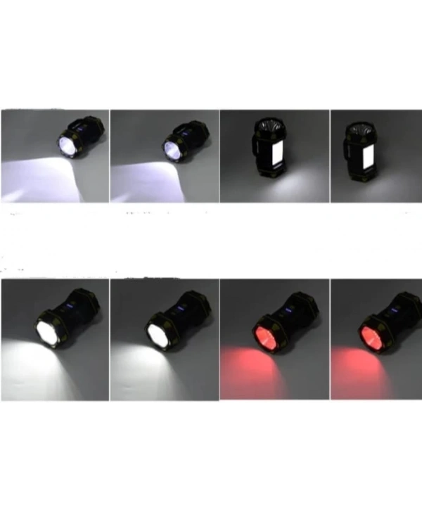 F-262 Yeni Güçlü Çift Taraflı Taşınabilir Spot Ve Işıldak Usb Powerbank Şarjlı Fener