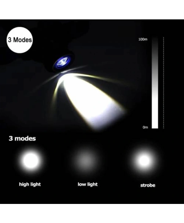 F-323 Q5 Led Lityum Polimer Su Geçirmez Şarjlı Kafa Feneri