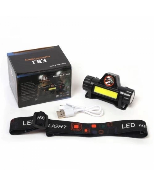 F-3434 Şarjlı Mıknatıslı Kafa Feneri