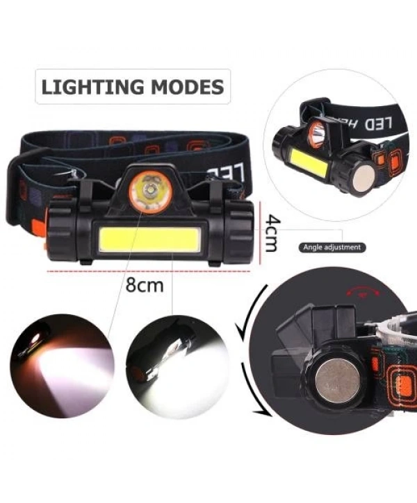 F-3434 Şarjlı Mıknatıslı Kafa Feneri