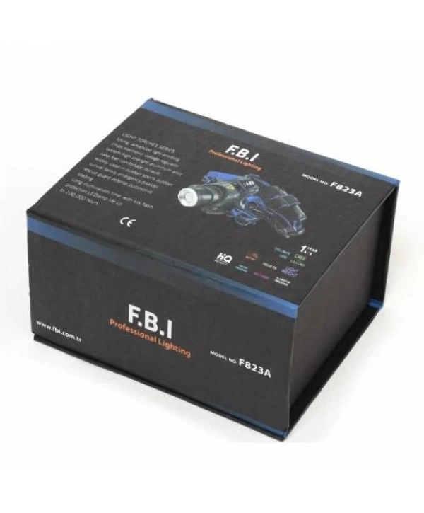 F-823a Su Geçirmez Şarjlı Kafa Lambası