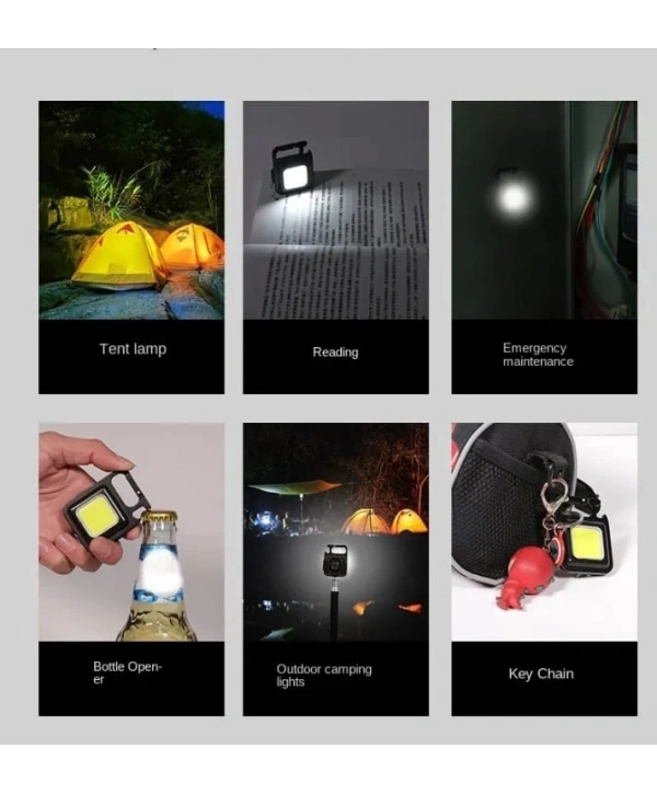 F.20a Mıknatıslı Kamp Feneri El Feneri 800 Lümen 30 Cob