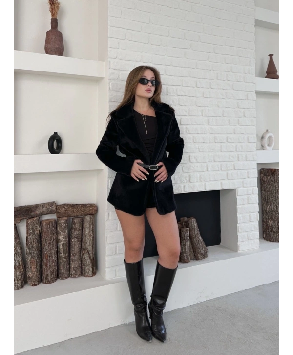 Fok ceket premıum kalite siyah st255860