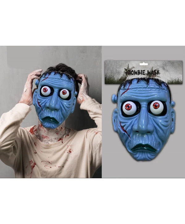 Frankenstein Temalı Sallanan Oynar Gözlü Maske