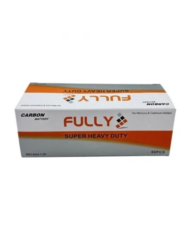 Fully Aaa Süper Heavy Duty İnce Kumanda Pil 60 Adet