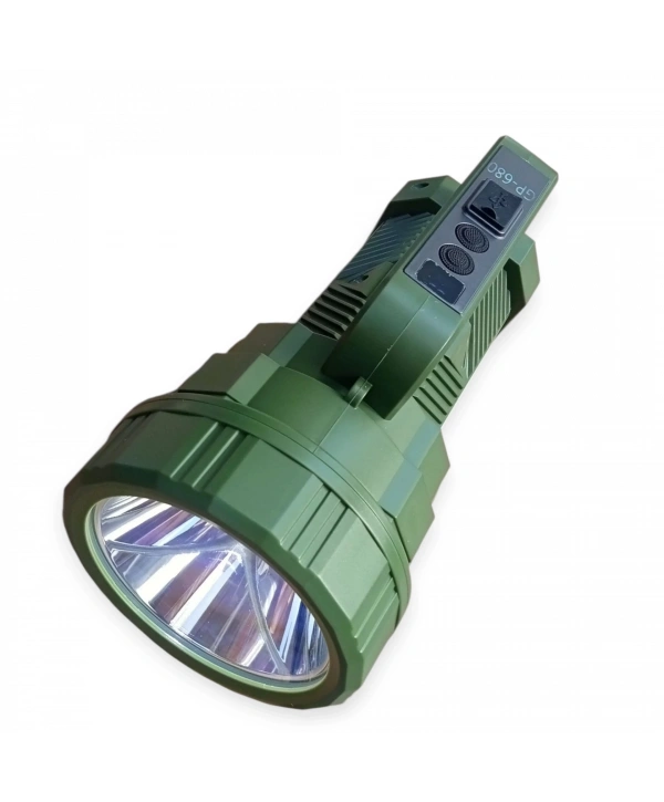 Gold Police Gp-680 Şarjlı El Feneri Projektör 100 Watt