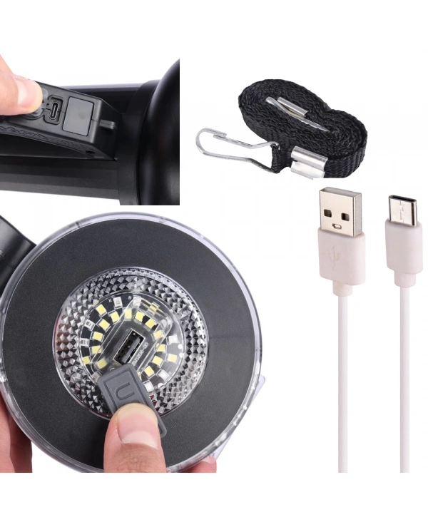 Gt Led Taşınabilir Güneş Solar Ledli Fener  Wt-415