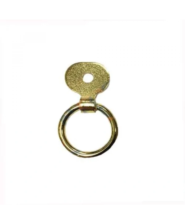 Halkalı Tablo, Çerçeve Askısı, Küçük, 15x28mm, Sarı - 100 Adet