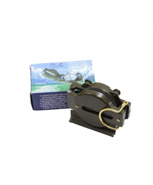 Hassas Lensatic Pusula, Amerikan Tarzı, Açık Kamp Yürüyüş Survival Için