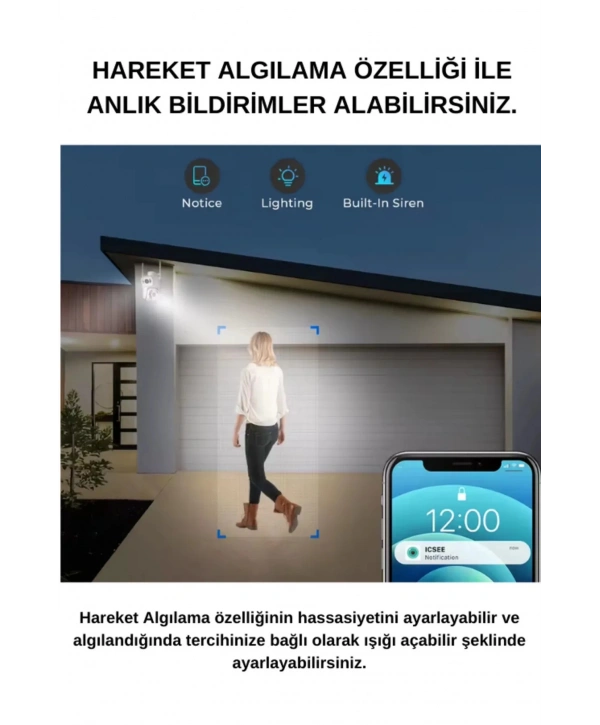 Ip Kamera 2+2 Mp 4mp 1080p Ultra Hd Hareketli Sensör Dış Ortam Ip Kamera Speed Dome Akıllı Ip Çift Kamera