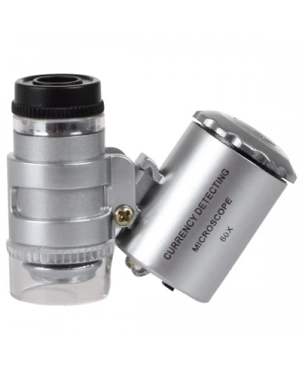 Iphone5 Için Uyumlu Kapaklı Lens Mikroskop Taşınabilir Mini Cep Boyutu Led Mikroskop No.9882ip5ii