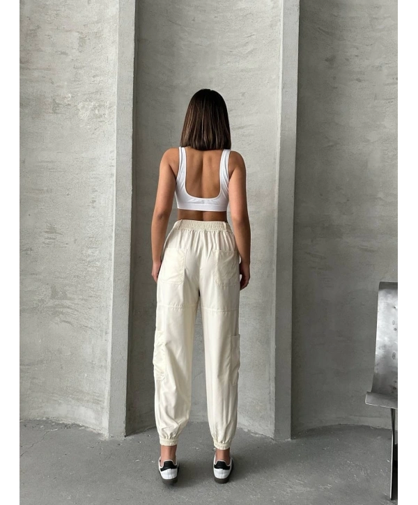 Jogger lastik paça pantolon