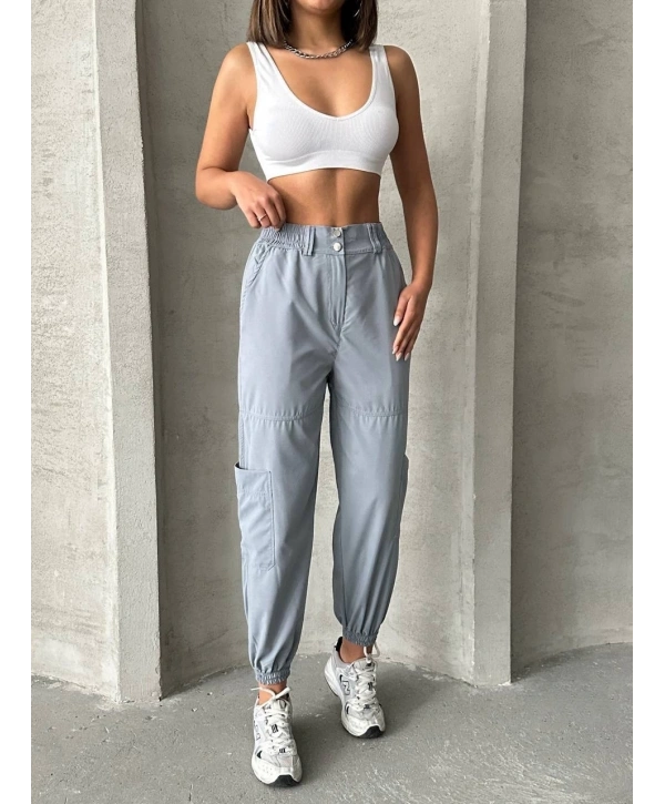 Jogger lastik paça pantolon
