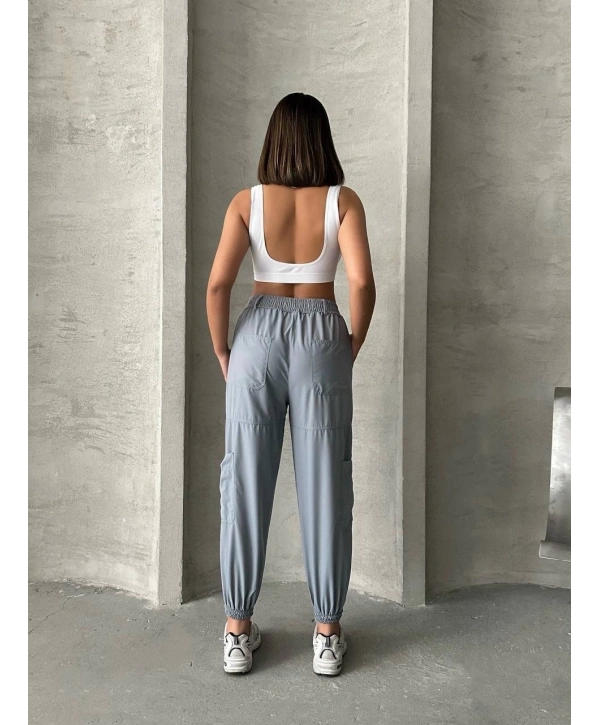 Jogger lastik paça pantolon