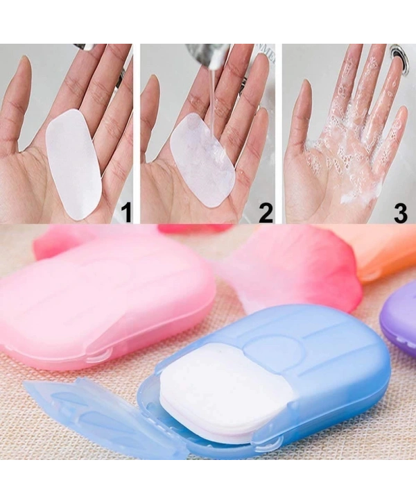 Kağıt Seyahat Sabunu 20 Adet